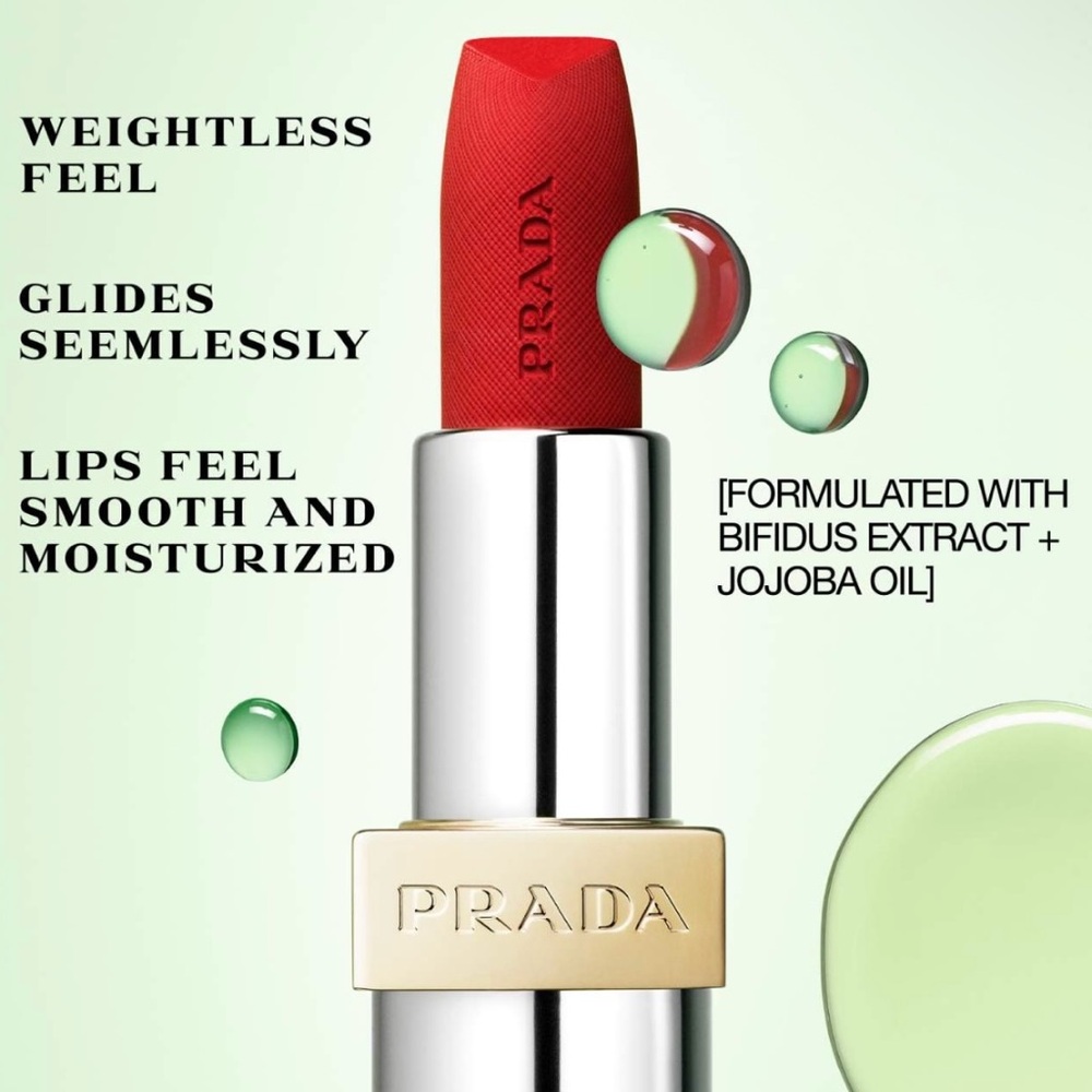 Prada Lipstick in Rich Berry Red - Picture 5 of 9